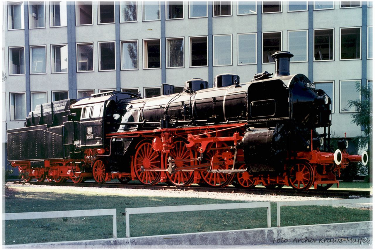 18 528 kommt in das Bayerische Eisenbahnmuseum Nördlingen!